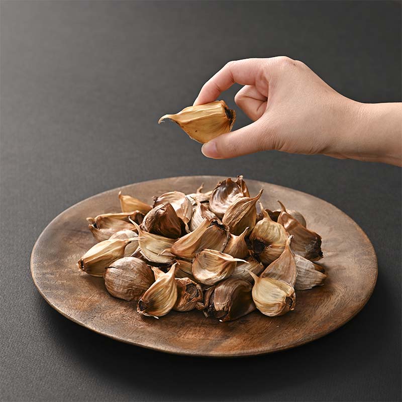 【ふるさと納税】〈定期便〉《青森黒にんにく問屋》 福地ホワイト六片種の原産地 青森県産 無添加 黒にんにく 1袋 （約200g）×3ヶ月連続 青森にんにく ニンニク ガーリック 黒ニンニク バラ 青森 県南 南部 最高級品種 福地ホワイト 高級ブランド 日本一 産地 F21U-177 - 画像3