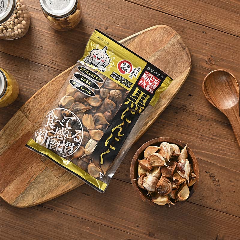 【ふるさと納税】〈定期便〉《青森黒にんにく問屋》 福地ホワイト六片種の原産地 青森県産 無添加 黒にんにく （約1kg）×12ヶ月連続 青森にんにく ニンニク ガーリック 黒ニンニク バラ 青森 県南 南部 最高級品種 福地ホワイト 高級ブランド 日本一 産地 F21U-185 - 画像2