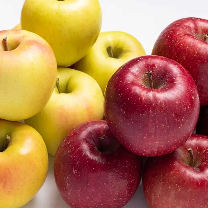 【ふるさと納税】 《選べる容量》サンふじ・ぐんま名月 詰め合わせ (中玉) 約3kg 約5kg 【留長果樹園】 青森りんご りんご リンゴ 林檎 アップル ふじ ぐんま名月 フルーツ 果物 くだもの 2種 セット あおもり 青森県 南部町 三戸 F21U-599var サムネイル3