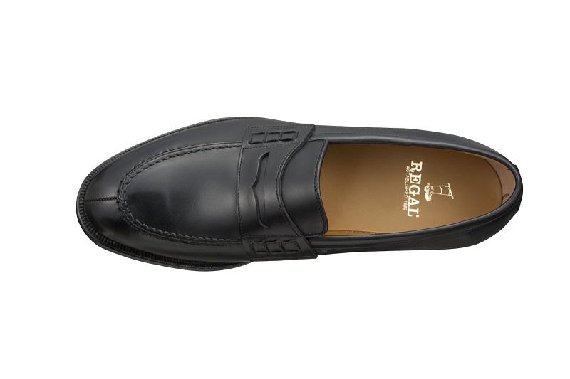 【ふるさと納税】革靴 リーガル ビジネスシューズ JE02 3E 23.5cm～27cm ブラック 黒 ローファー REGAL 盛岡市産モデル 紳士靴 ビジネス 靴 シューズ フォーマル ドレスシューズ 学生靴 リーガル靴 社会人 学生 メンズ レディース 牛革 革 本革 岩手 岩手県 盛岡市 サムネイル3