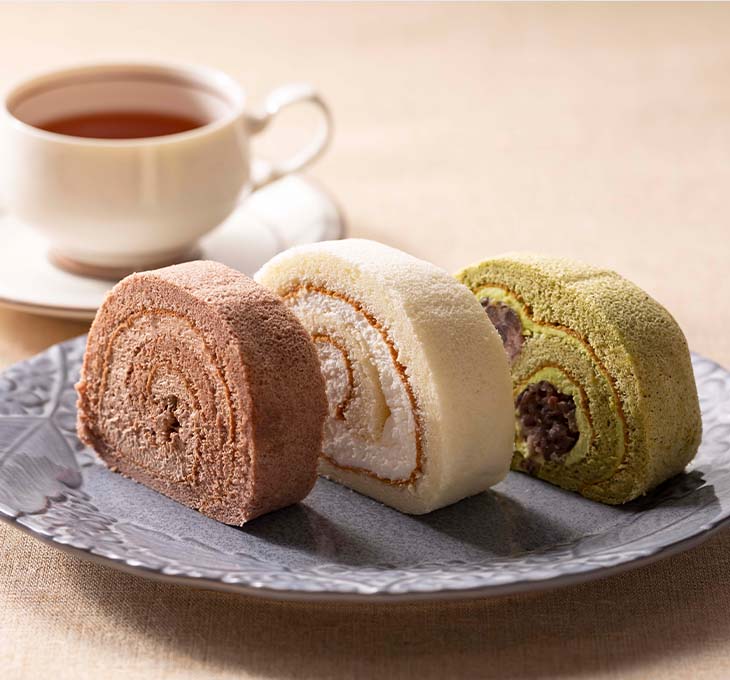 【ふるさと納税】自然卵 ロールケーキ 3本セット チョコ 抹茶 プレーン スイーツ ケーキ お菓子 デザート おやつ クリーム ギフト 冷凍 バレンタイン 母の日 ホワイトデー プレゼント - 画像3