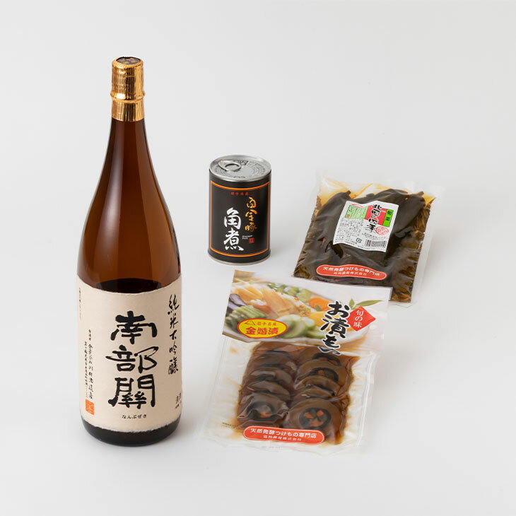 【ふるさと納税】日本酒 純米大吟醸＆花巻のおつまみ《南部杜氏「極」セット》 父の日 ギフト サムネイル2