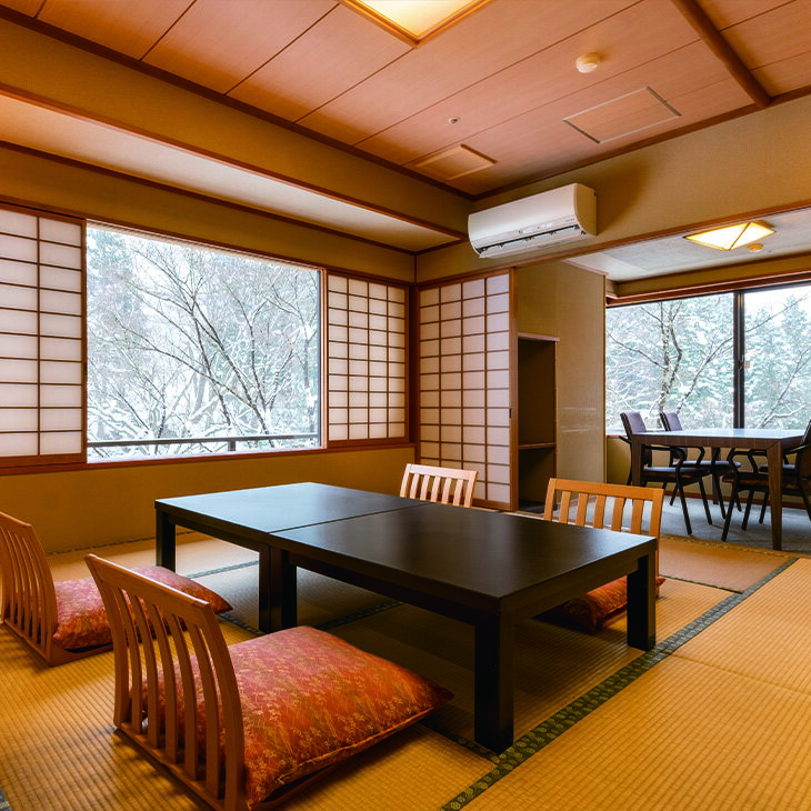 【ふるさと納税】結びの宿 愛隣館 ペア宿泊券 お部屋食プラン(花かんむり/温泉露天風呂付客室) 岩手県 花巻 ふるさと納税 宿泊券 温泉 旅行 観光 サムネイル3