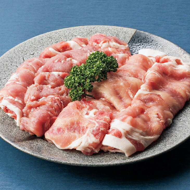 【ふるさと納税】白金豚 しゃぶしゃぶセット1kg（ロース500g・モモ500g ) 豚肉 小分け ブランド肉 冷蔵配送 ギフト サムネイル2