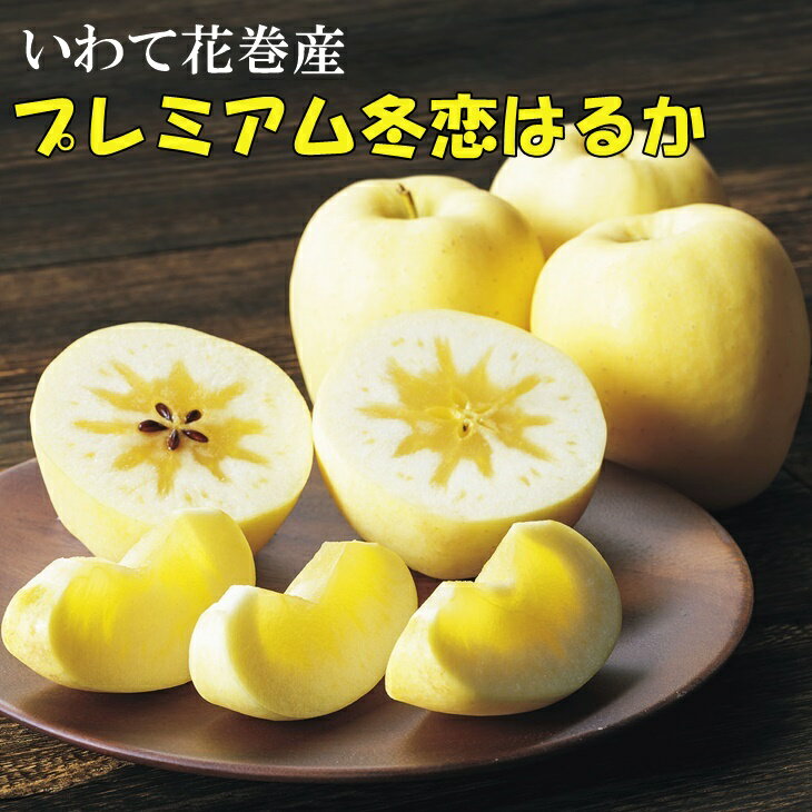 《12月上旬発送〜先行予約》『プレミアム 冬恋はるか』約2.5kg 岩手が生んだ最上級のりんご ふるさと納税 りんご 《数量・季節限定》8〜11個入り