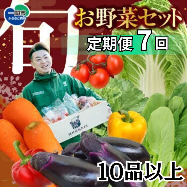 野菜 定期便 7回 お楽しみ 野菜セット 旬 新鮮 詰め合わせ セット ギフト 直送 農家 夏野菜 おまかせ お取り寄せ 産直直送 産直 秋 冬 サラダ 詰合せ 7times