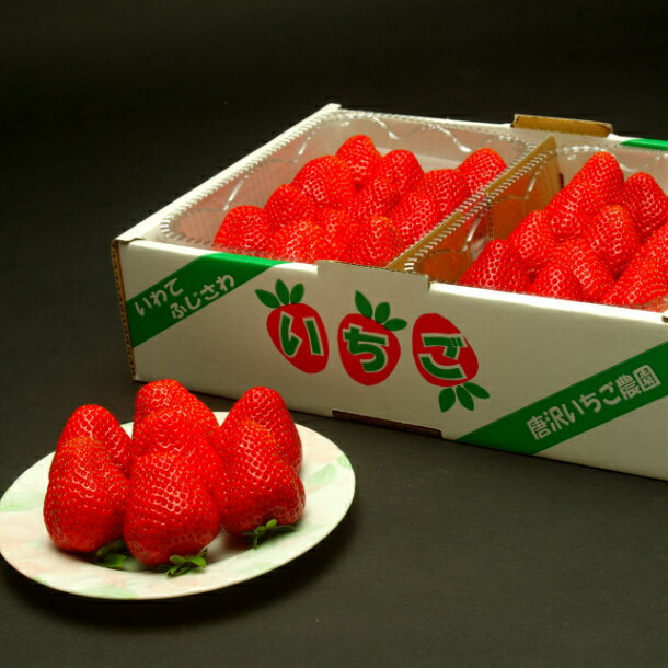 【ふるさと納税】 ≪先行予約≫ 大粒 いちご 食べ比べ さちのか ＆ おいCベリー (各380g×1) 760g 朝採り 産地直送 果物 フルーツ 苺 イチゴ 岩手県 一関市 2月上旬~準備発送 サムネイル2