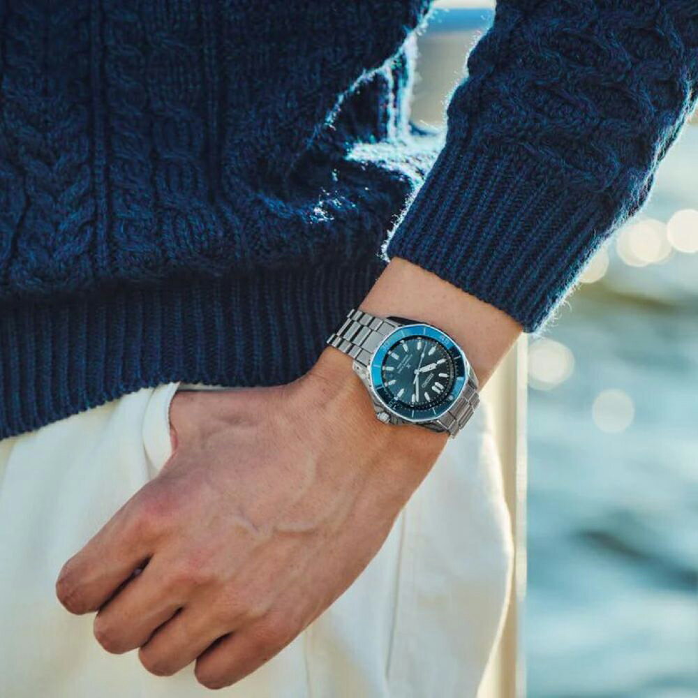 【ふるさと納税】SBDC203 「セイコープロスペックス」 メカニカル 自動巻 SEIKO PROSPEX DIVER SCUBA ダイバースキューバ 機械式腕時計 ステンレス ブルー文字盤 防水 腕時計 ウオッチ ウォッチ メンズ 男性 ファッション 岩手県 二戸市 送料無料 サムネイル3