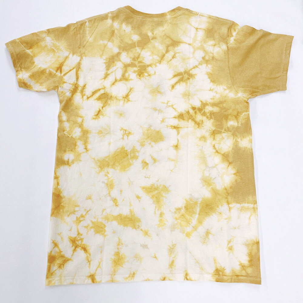 【ふるさと納税】漆染めTシャツ むら染め Sサイズ 身丈65cm×身幅45cm×袖丈19cm 1枚 漆 Tシャツ 漆染め 手染め 染物 綿100％ レディース ファッション おしゃれ 国産 岩手県 二戸市 送料無料 サムネイル2