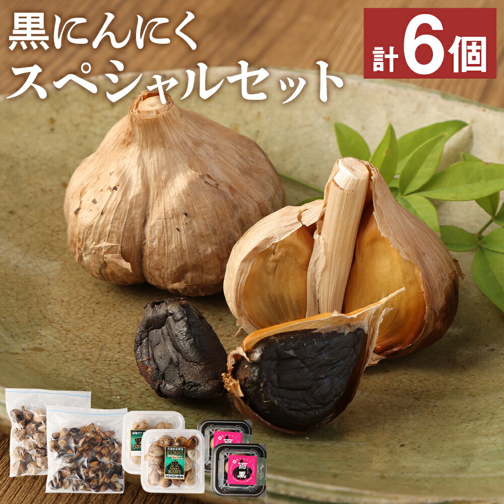 SEiKOH農苑 清孝さんの黒にんにく スペシャルセット 百黒 12g×2個 黒にんにく(パック)バラ100g 黒にんにく(パック) 小玉 100g 黒パック（バラ）1.5kg 黒パック（玉）1.5kg 合計3224g 国産 黒にんにく 健康 美容 常温 送料無料