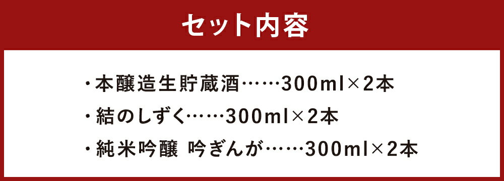 【ふるさと納税】【南部美人】二戸冷酒セット 300ml×6本 本醸造生貯蔵酒 結のしずく 純米吟醸 吟ぎんが お酒 酒 冷酒 飲み比べ ギフト 国産 東北産 岩手産 二戸市産 送料無料 サムネイル3