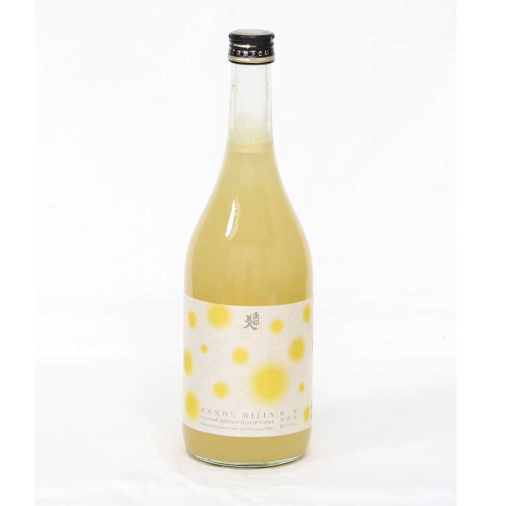 南部美人 糖類無添加 ゆずレモン酒 720ml 化粧箱入 アルコール分9度～10度 お酒 酒 贈答品 日本酒 アルコール ゆず レモン 柑橘類 ギフト お取り寄せ 飲み比べ 国産 二戸市 送料無料