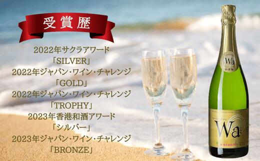 【ふるさと納税】岩手くずまきワイン　スパークリングワイン　Wa-和環輪-【1563738】 サムネイル3
