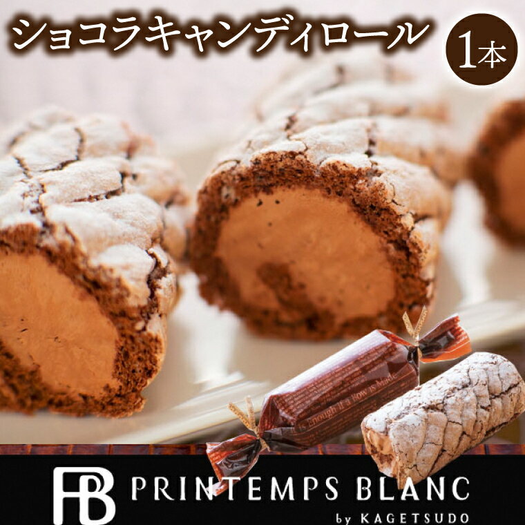 ショコラキャンディロール 1本 | デザート 洋菓子 ケーキ チョコレート スイーツ (AQ050-3)