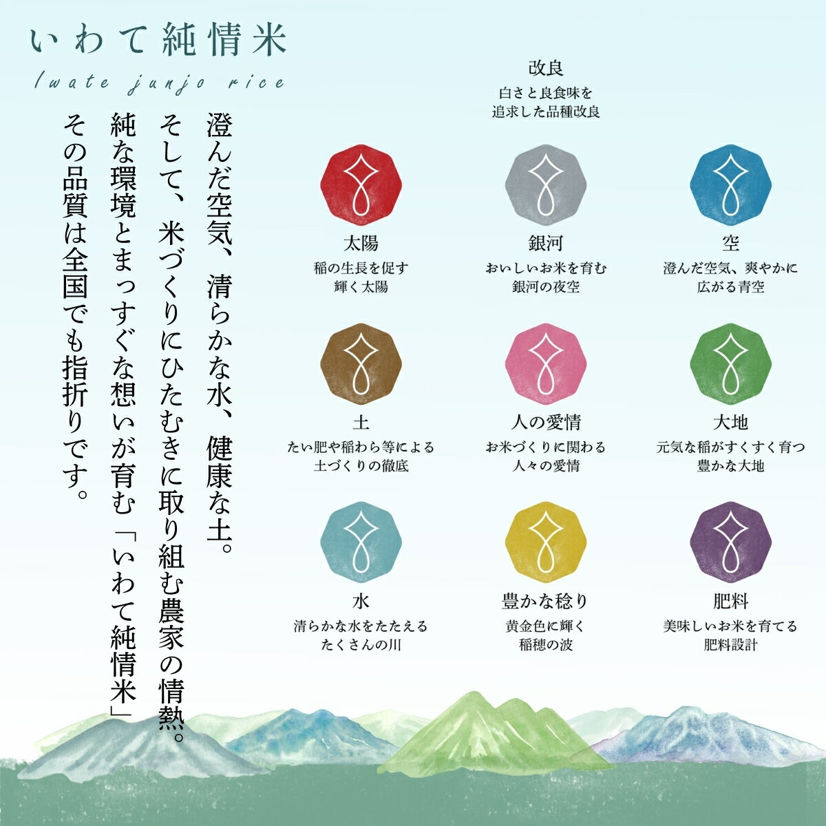 【ふるさと納税】 岩手県産精米 銀河のしずく 5kg /お米 岩手県産 白い 艶 冷めてもおいしい 白米 国産米 5キロ【#0130-05】 - 画像3