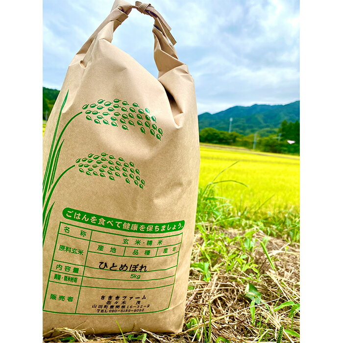 【ふるさと納税】三陸山田産 ひとめぼれ 5kg 10kg 令和7年産 ささきファーム 岩手県 三陸山田 山田町 米 お米 白米 精米 農産品 農家 YD-756var - 画像2