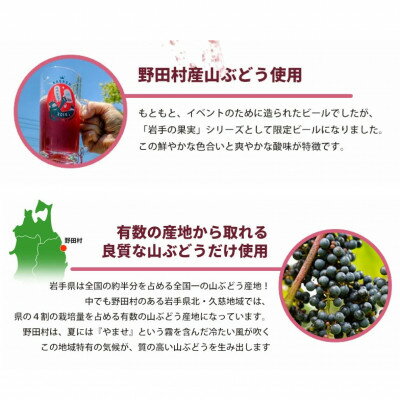 【ふるさと納税】山葡萄ラードラー 330ml瓶　6本セット【1434591】 サムネイル2