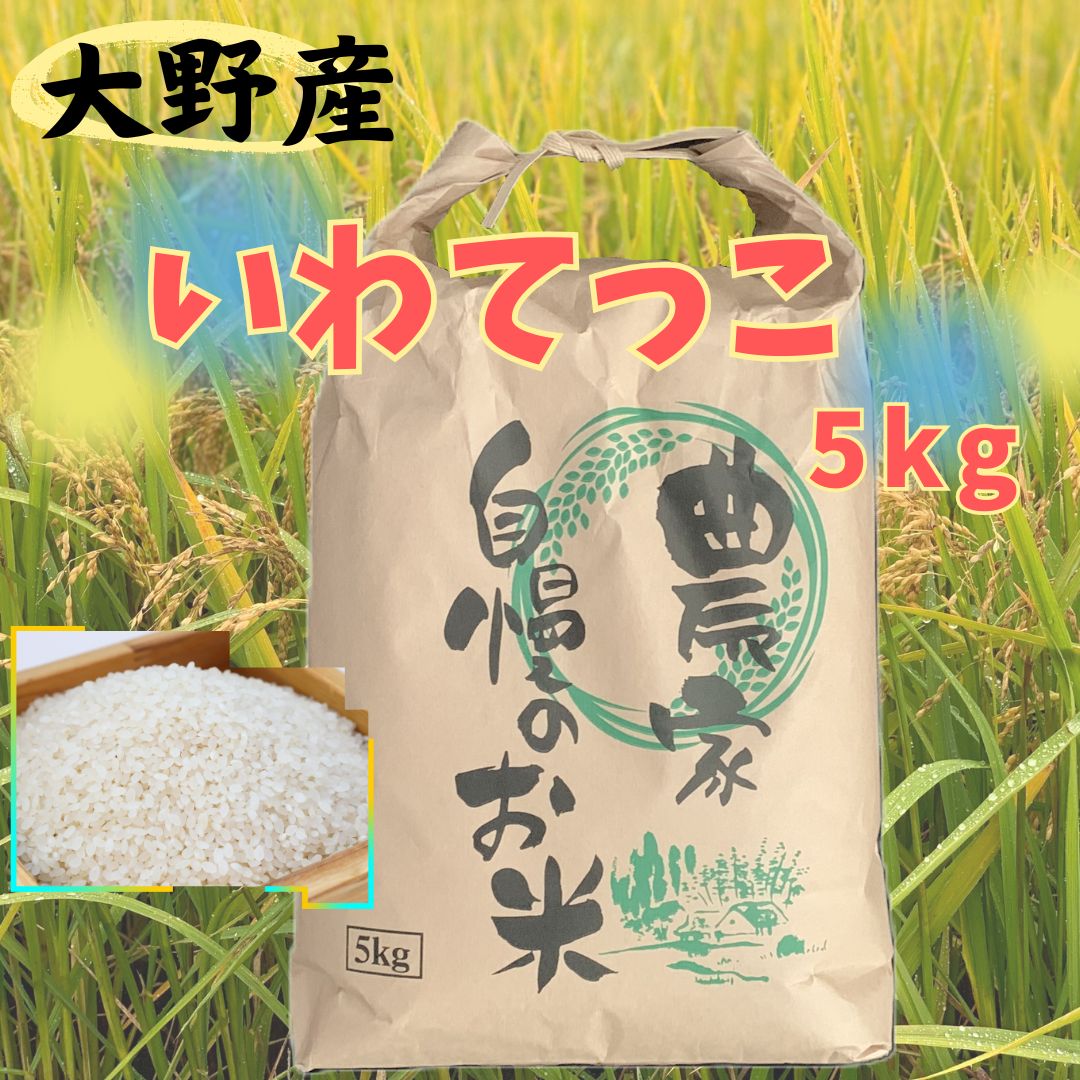 【令和7年産】大野産いわてっこ5kg