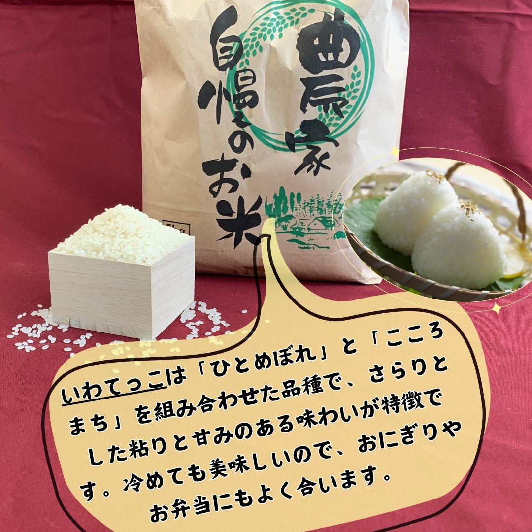 【ふるさと納税】【令和7年産】大野産いわてっこ5kg - 画像3