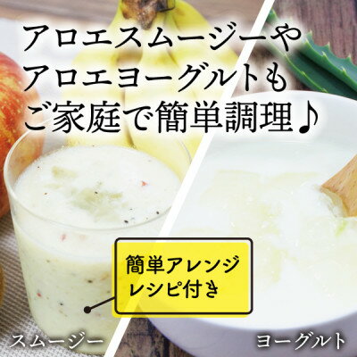 【ふるさと納税】【食用】朝採り アロエベラ生葉 3kg(3枚～6枚)3年物 宮城県産【1461383】 - 画像3
