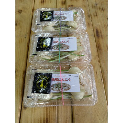 【ふるさと納税】仙台いずみ泉ヶ岳にんにく200g×3パック【配送不可地域：離島】【1483160】 - 画像3