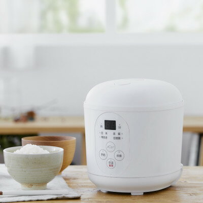 ジャー炊飯器 1.5合 RC-MF15-W ホワイト アイリスオーヤマ【配送不可地域：離島・沖縄県】【1550647】