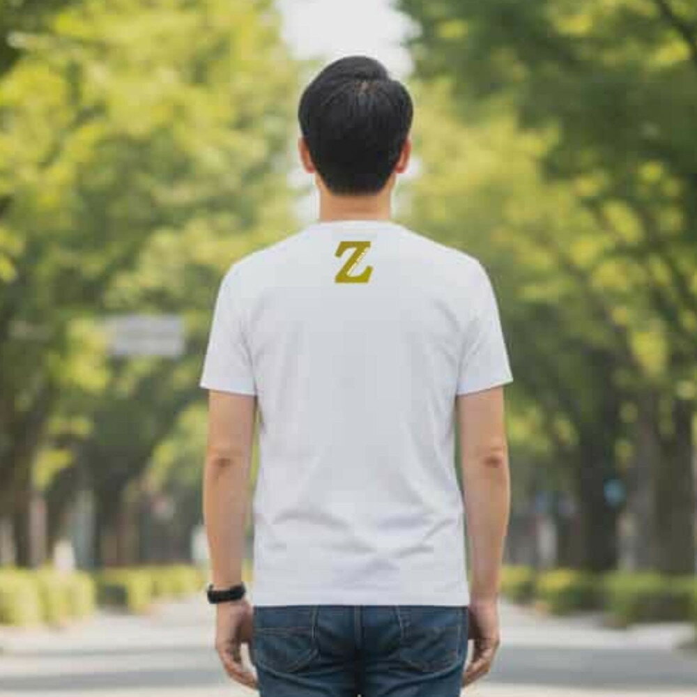 【ふるさと納税】【サイズ選択可】魔法の言葉「いずい」で もちつもたれつ「 IZUI Tシャツ 」厚地 ホワイト×ゴールド 衣料 ファッション 人気 おすすめ 】 サムネイル2