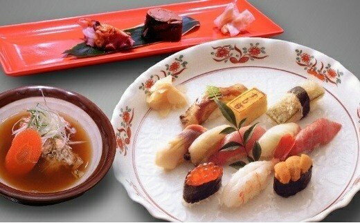 【ふるさと納税】◆店舗飲食◆ 塩竈寿司海道 すし哲 ふるさと満喫セットB（2名様分） - 画像2