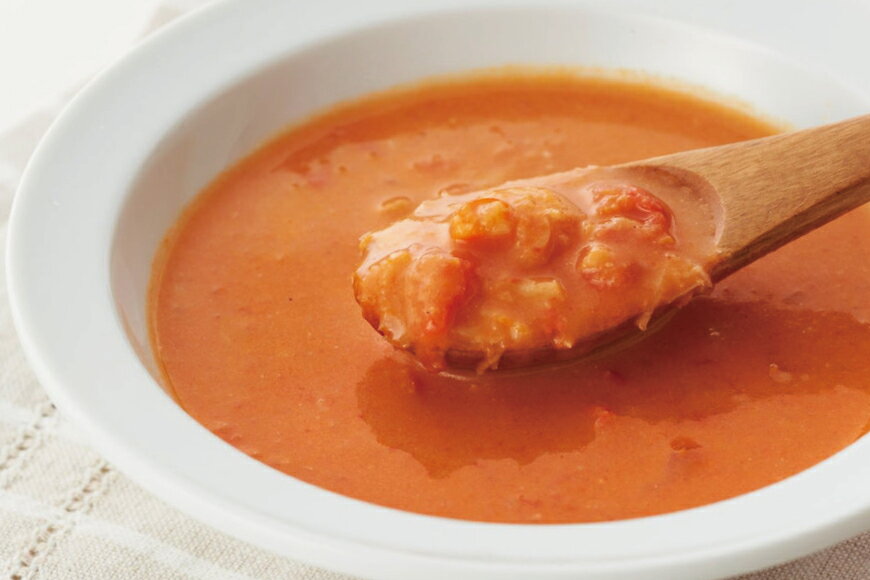 【ふるさと納税】 【TVで紹介！】かに スリット入り まるずわい むき身とスープのセット 肩脚肉500g ビスク180g×3 [カネダイ 宮城県 気仙沼市 20564338] 冷凍 蟹 カニ サムネイル2