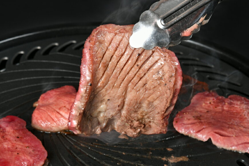 【ふるさと納税】 厚切り牛タン 塩味 500g [亀山精肉店 宮城県 気仙沼市 20565156] 精肉 肉 牛肉 牛たん 牛タン ぎゅうたん タン タン塩 厚切り 味付き 冷凍 焼肉 焼き肉 BBQ アウトドア サムネイル3