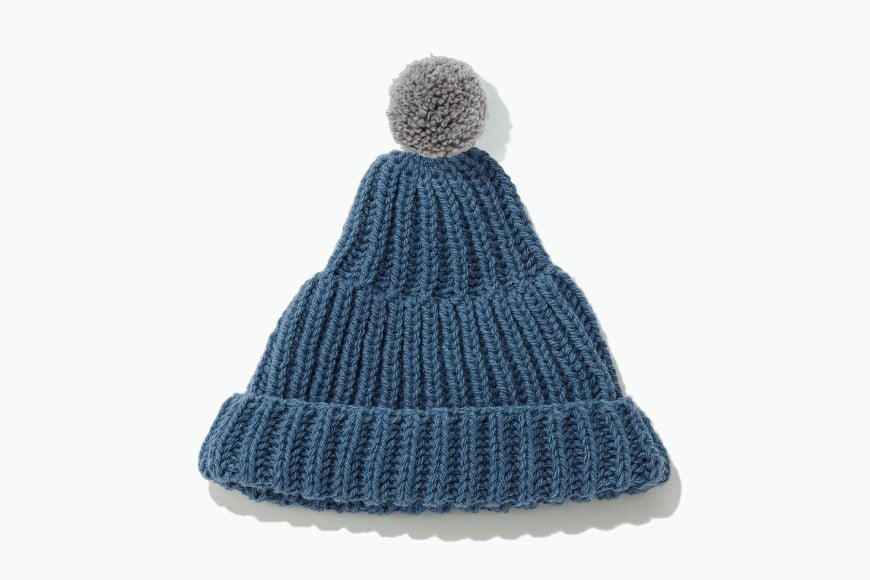 【ふるさと納税】 【気仙沼ニッティング】ポンポン帽子（春の海）【お好きな色のポンポンが選べる】 [気仙沼ニッティング 宮城県 気仙沼市 20563308] サムネイル2