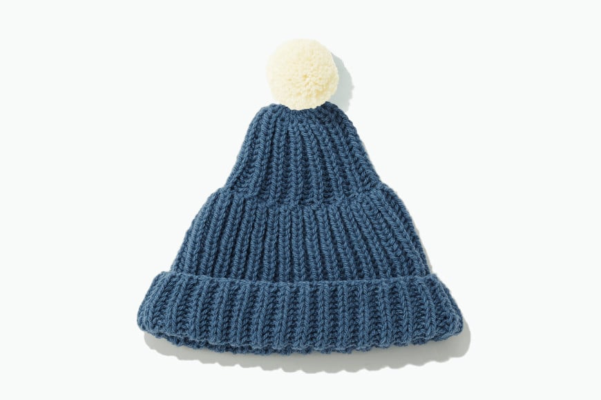 【ふるさと納税】 【気仙沼ニッティング】ポンポン帽子（春の海）【お好きな色のポンポンが選べる】 [気仙沼ニッティング 宮城県 気仙沼市 20563308] サムネイル3