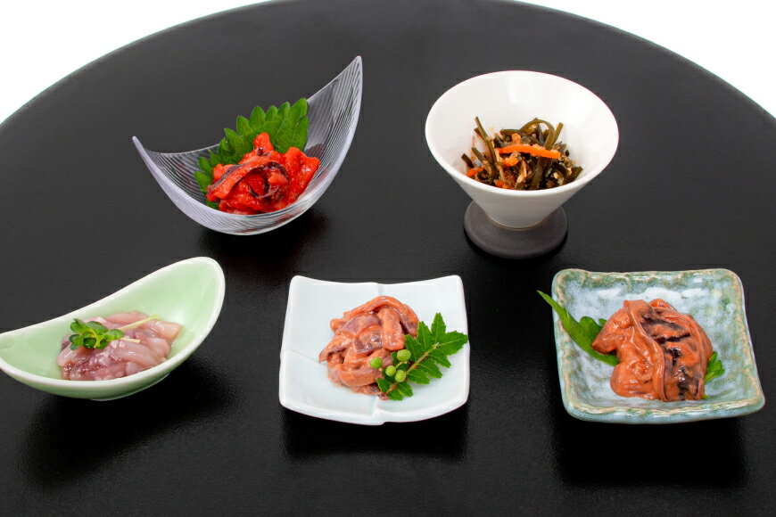 【ふるさと納税】 塩辛・珍味 5品セット [小野万 宮城県 気仙沼市 20565727] いか 塩辛 おかず イカ セット 詰め合わせ 酒の肴 おつまみ ご飯のお供 冷蔵 サムネイル3