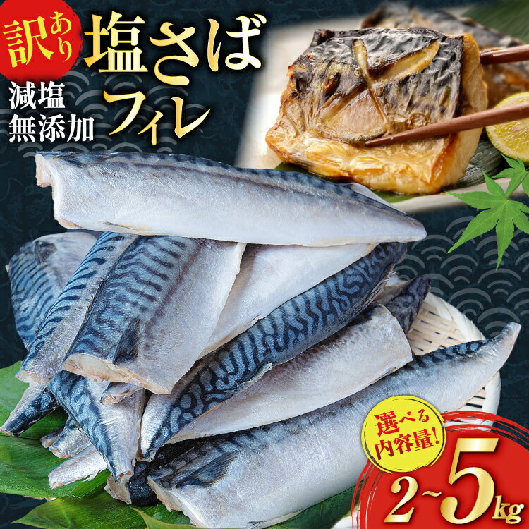 訳あり 減塩 無添加 トロ塩サバ フィレ Mサイズ 【選べる内容量】 [足利本店 宮城県 気仙沼市 20565167] 魚介類 魚 大容量 サバ さば 鯖 トロサバ トロさば とろサバ 塩分控えめ 切り身 冷凍 訳アリ 2kg 3kg 5kg