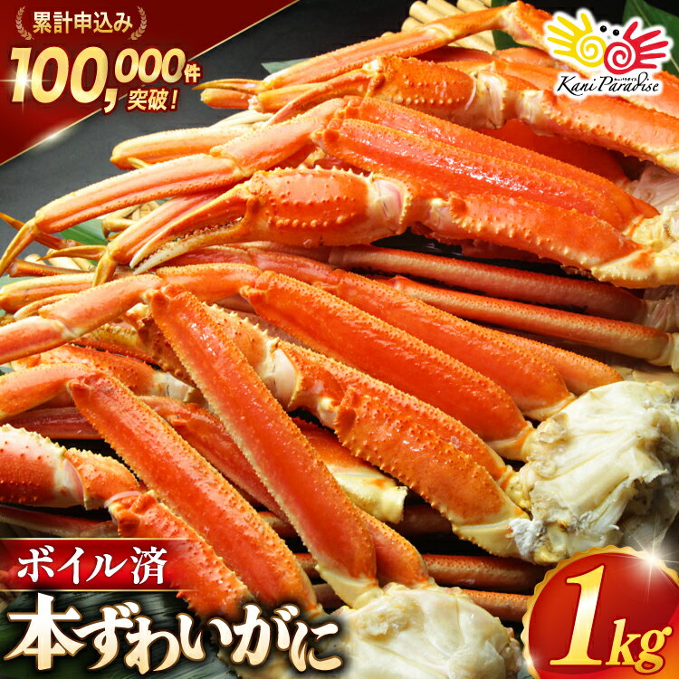 訳あり ボイル ずわいがに 肩付き脚 総重量1kg [カネダイ 宮城県 気仙沼市 20565778] カニ かに 魚介類 ズワイガニ ずわい蟹 ズワイ蟹 ずわい ズワイ 蟹 カニ カニ脚 蟹脚 不揃い 規格外 海鮮 ご褒美