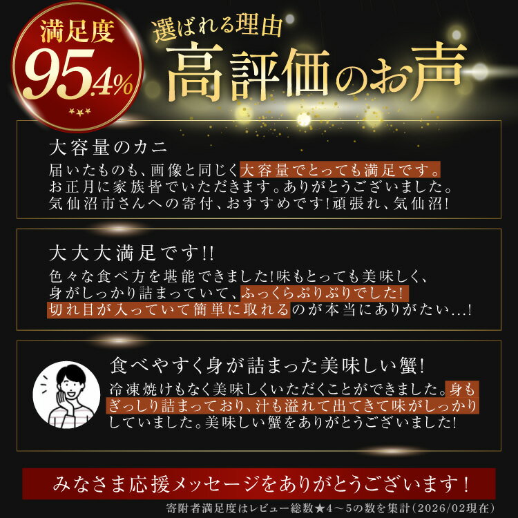 【ふるさと納税】 リピーター続出！ 本ずわいがに爪 約700g [カネダイ 宮城県 気仙沼市 20564321] 蟹 かに カニ ずわいがに ズワイガニ ずわい蟹 ズワイ蟹 ずわい ズワイ 蟹 カニ爪 蟹爪 魚介 魚介類 ボイル - 画像3