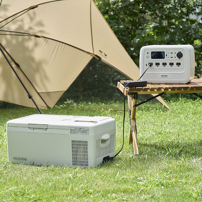 【ふるさと納税】 冷凍冷蔵庫 小型 ポータブル冷蔵冷凍庫 アイリスオーヤマ 15L ホワイト ポータブル冷蔵庫 アイリスオーヤマキャンプ アウトドア バーベキュー BBQ キャンプ 少年野球 お出かけ おすすめ 人気 アイリス IPD-B2A-W サムネイル2