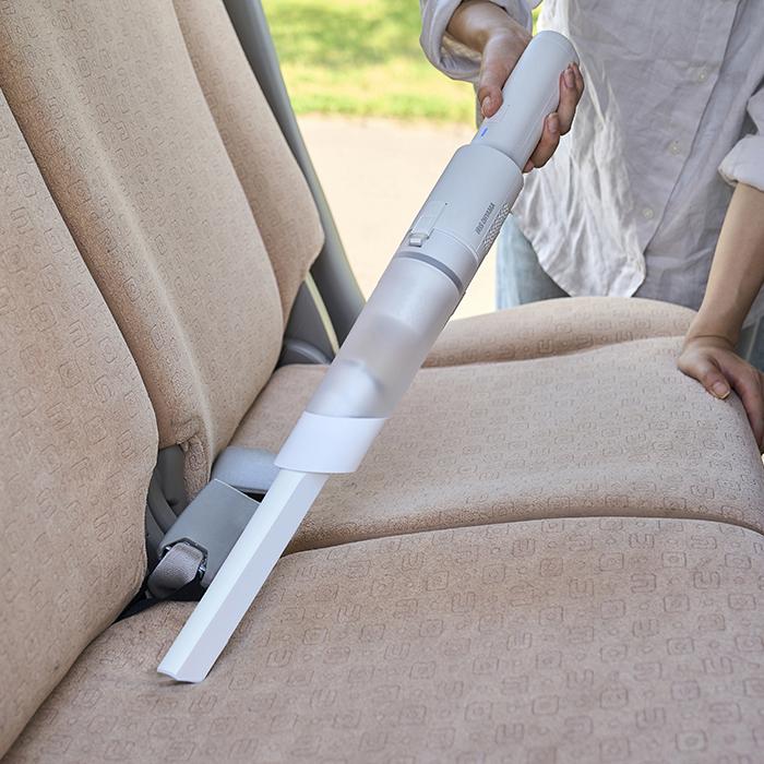 【ふるさと納税】掃除機　充電式ハンディクリーナー マルチツールセット アイリスオーヤマ ホワイト 充電式クリーナー スティッククリーナー ハンディ スティック 軽量 2WAY 充電式 パワフル 吸引力 コンパクト 小型 自走式 おすすめ 人気 アイリス HCD-22M-W ホワイト - 画像3