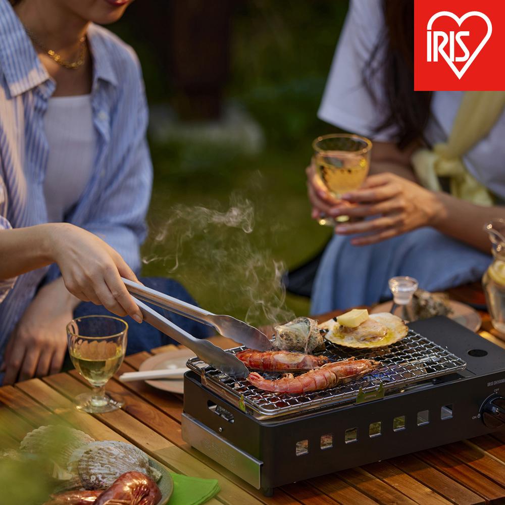 カセットコンロ炉端焼き IGC-R1 チャコール