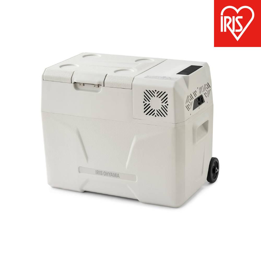 ポータブル冷蔵冷凍庫 40L 冷蔵庫 冷凍庫 DC電源 AC電源 USBポート アイリスオーヤマ 家電 アウトドア ポータブル サブ冷蔵庫 サブ冷凍庫 車載 フリーザー BBQ 小型冷蔵庫 小型冷凍庫 急速モード IPD-4B-W ホワイト