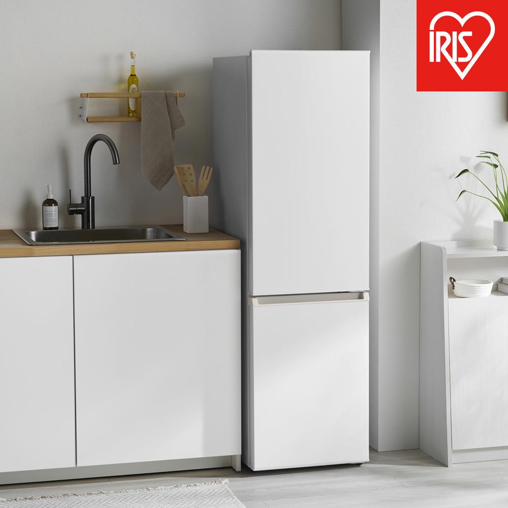 冷凍冷蔵庫 170L IRSD-17A-WH ナチュラルホワイト