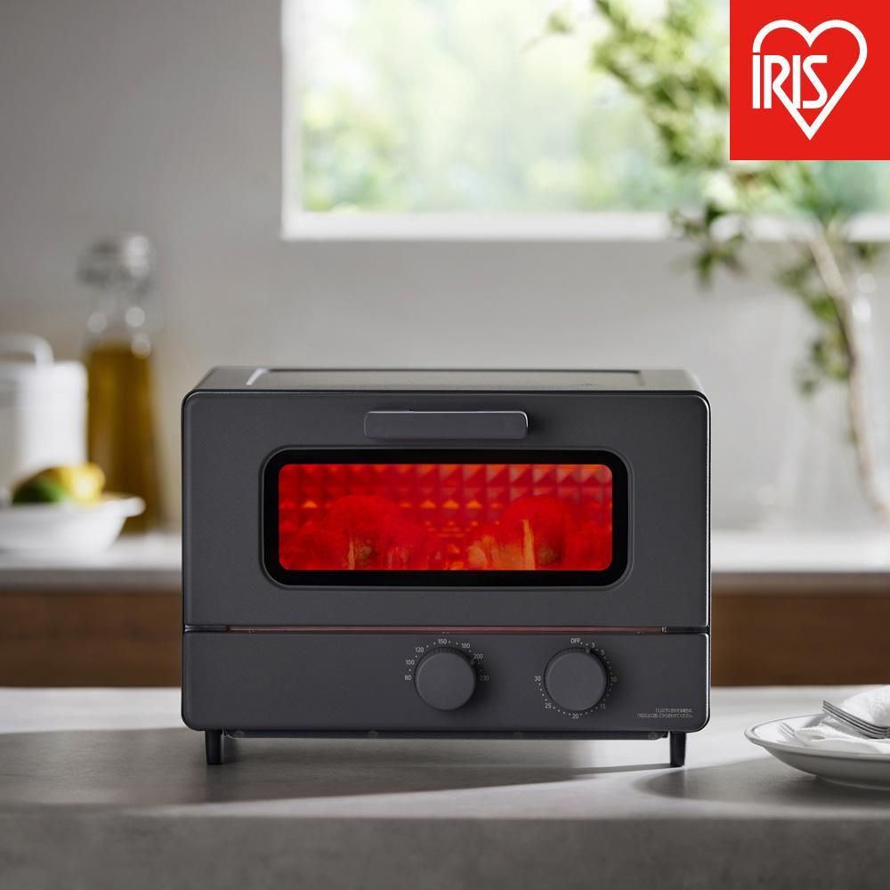 トースター オーブントースター 4枚焼き アイリスオーヤマ 家電 キッチン家電 電化製品 新生活 おしゃれ 一人暮らし かわいい 使いやすい EOT-401-H ウォームグレー
