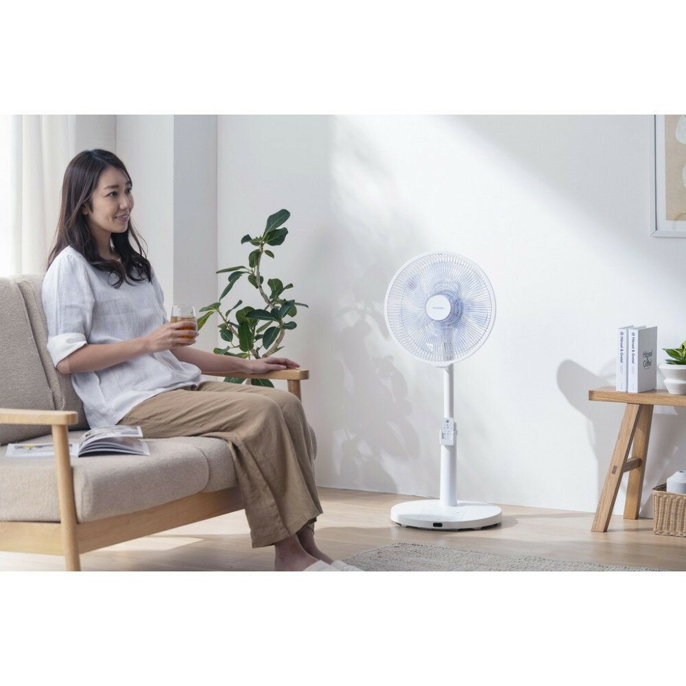 【ふるさと納税】扇風機 DCリビング扇 フルリモコン式 LFD-307L-W ホワイト | 生活家電 日用品 人気 おすすめ 送料無料 サムネイル3
