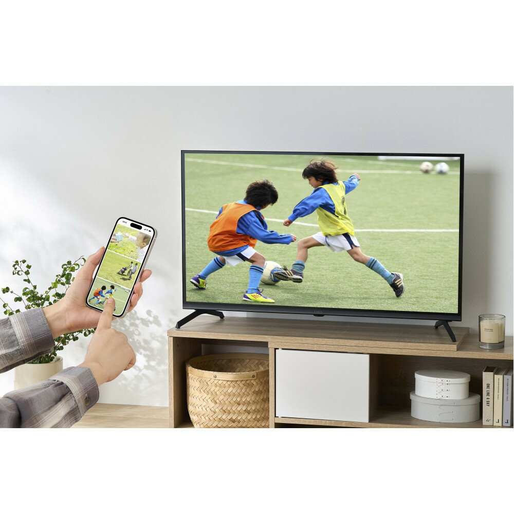 【ふるさと納税】テレビ Google 液晶 TV 40V型 省エネ ブラック 大画面 LUCA AV機器 アイリスオーヤマ 家電 電化製品 LT-40FGX-F1 ブラック サムネイル3