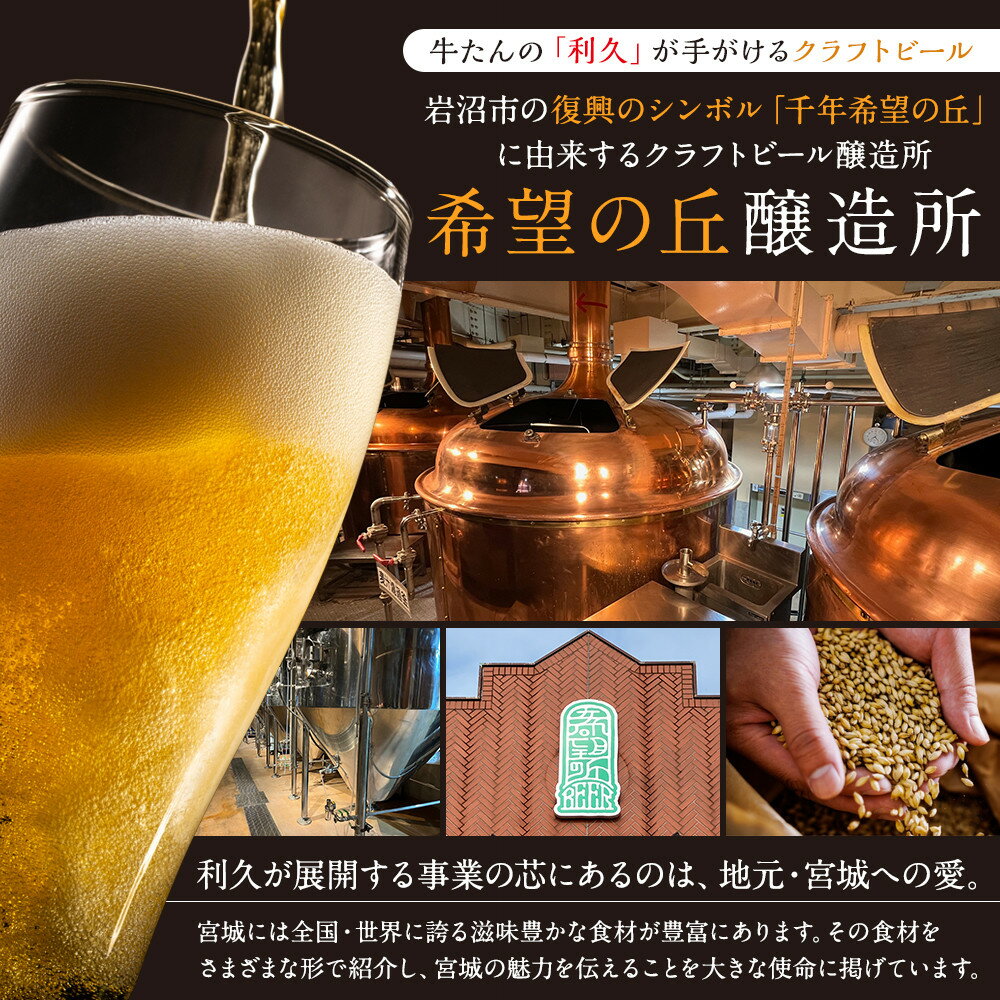 【ふるさと納税】【希望の丘醸造所】 クラフトビール（セッションIPA）4本セット サムネイル2