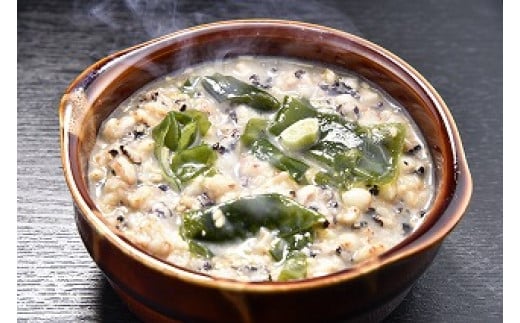 【ふるさと納税】古代米おこげ＆リゾット風わかめスープのヘルシーセット　【04209-0179】 - 画像2