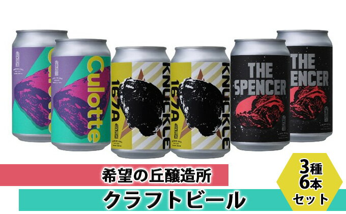 【ふるさと納税】【特別寄附額】 クラフトビール 350ml 3種6本 詰め合わせ セット 利久 希望の丘醸造所 ビール 飲み比べ 地ビール 缶ビール お酒 酒 地酒 アルコール 飲み比べセット ギフト プレゼント 贈答 贈答品 贈答用 贈り物 冷蔵 冷蔵配送 宮城 宮城県 岩沼市 サムネイル2