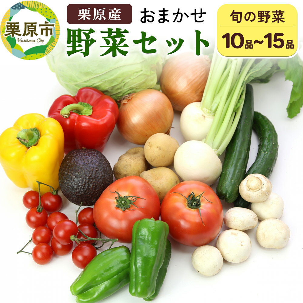 野菜 栗原産 お任せ 野菜 セット（10品〜15品） 旬の 新鮮 お野菜