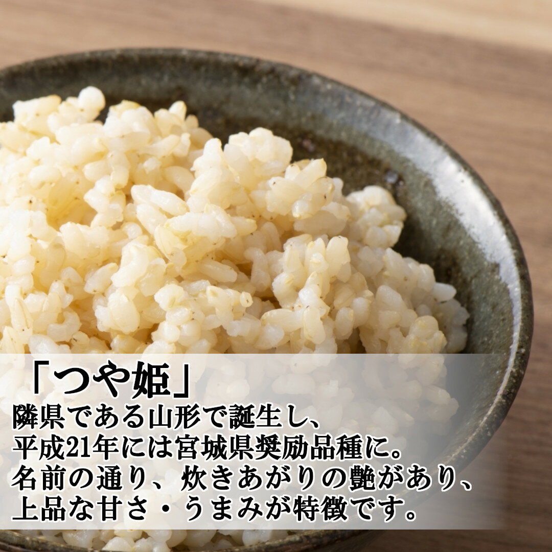 【ふるさと納税】＜令和7年産米＞蔵王産　我妻の米（つや姫）　玄米5kg　【04301-0383】 - 画像3