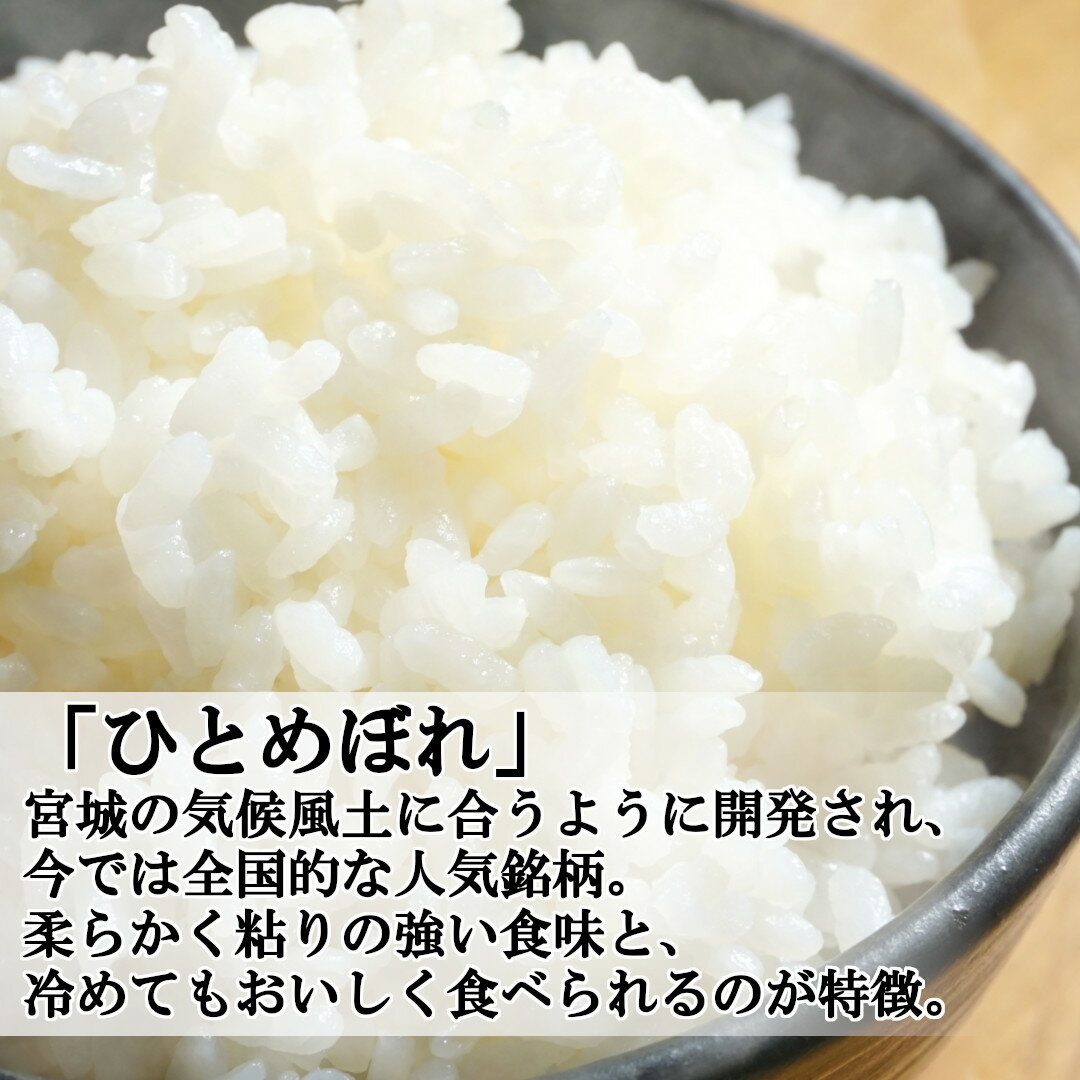 【ふるさと納税】＜令和7年産米＞蔵王産　ひとめぼれ　精米5kg　【04301-0388】 - 画像3